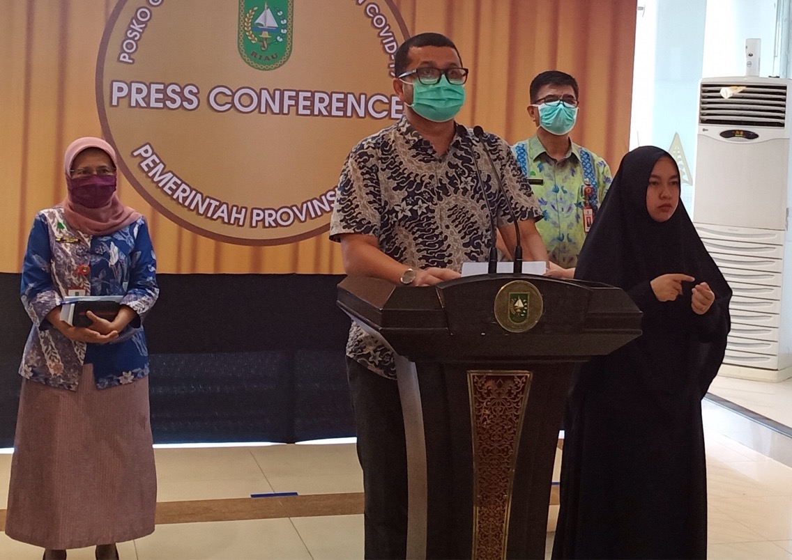 Pasien Positif Covid-19 di Riau Bertambah Jadi 30 Orang