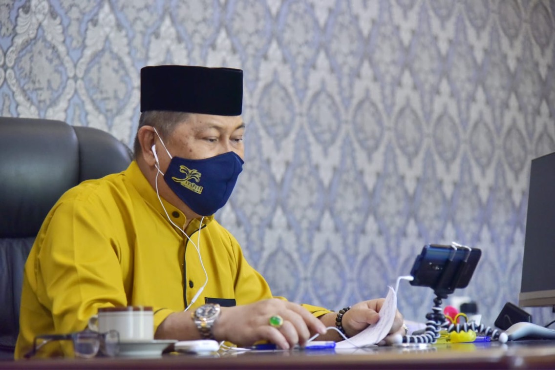 Wabup SU Semangati Tim Gugus Tugas Percepatan Penanganan Covid-19 Inhil