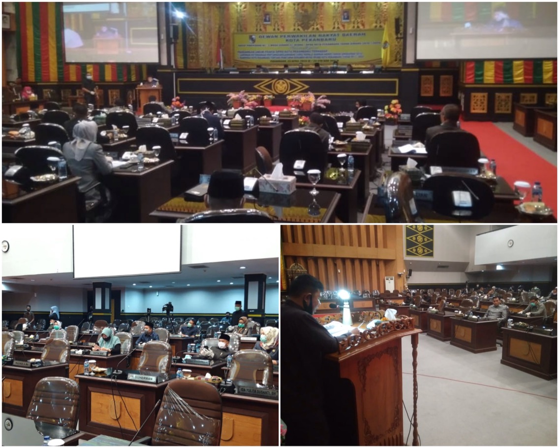 Sampaikan Pandangan Umum Fraksi, Dewan Berikan Kritik dan Apresiasi Ranperda Revisi RPJMD dan LKPJ
