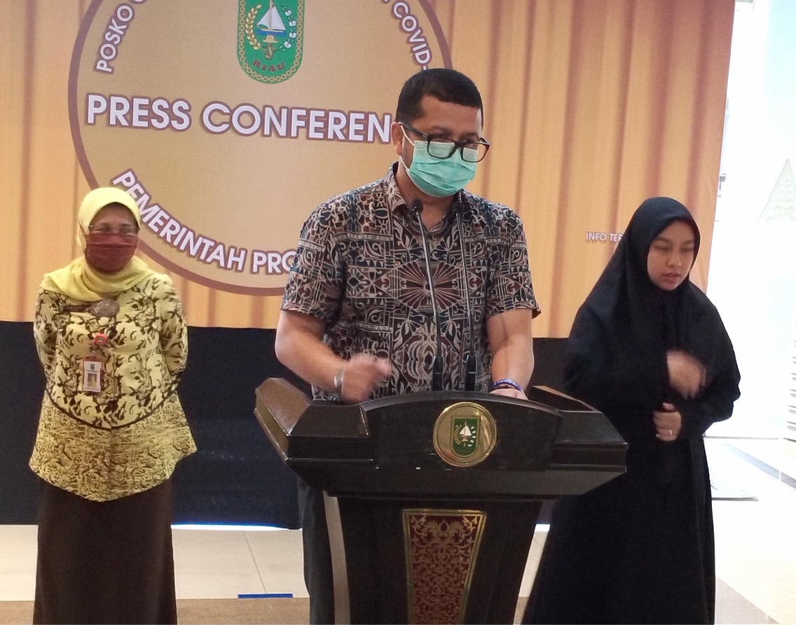 Dua Pasien Baru Positif Covid-19 di Riau adalah Warga Bukitraya