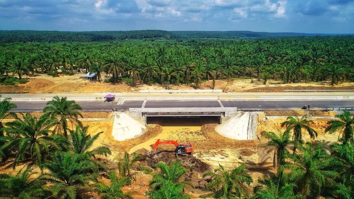 PT HK :  Tol Pekanbaru-Dumai Sudah Rampung 97 Persen