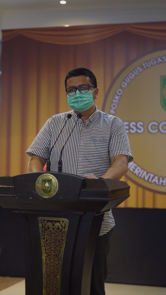 Hari Ini Riau Nihil Kasus Positif Covid-19