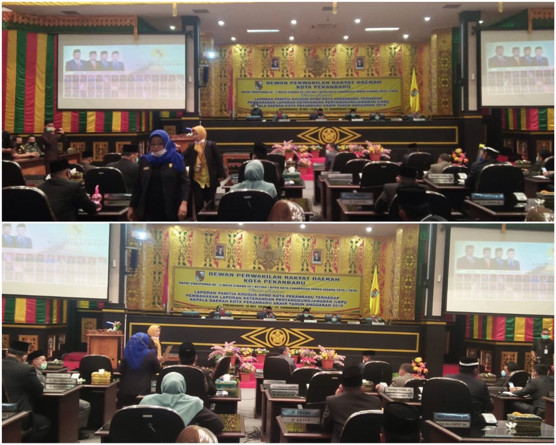 Ajukan Mosi Tak Percaya kepada Ketua, 27 Anggota DPRD Pekanbaru Pilih WalkOut