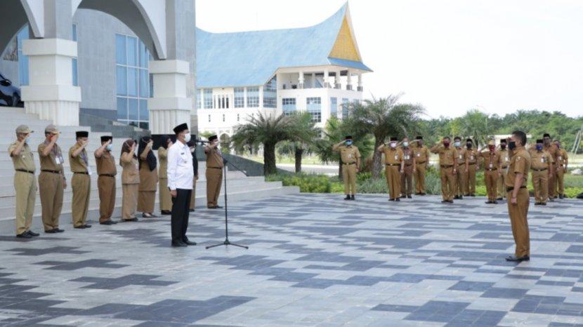 Covid-19 Melonjak, Pegawai Pemko Pekanbaru Kembali Bekerja Dari Rumah 