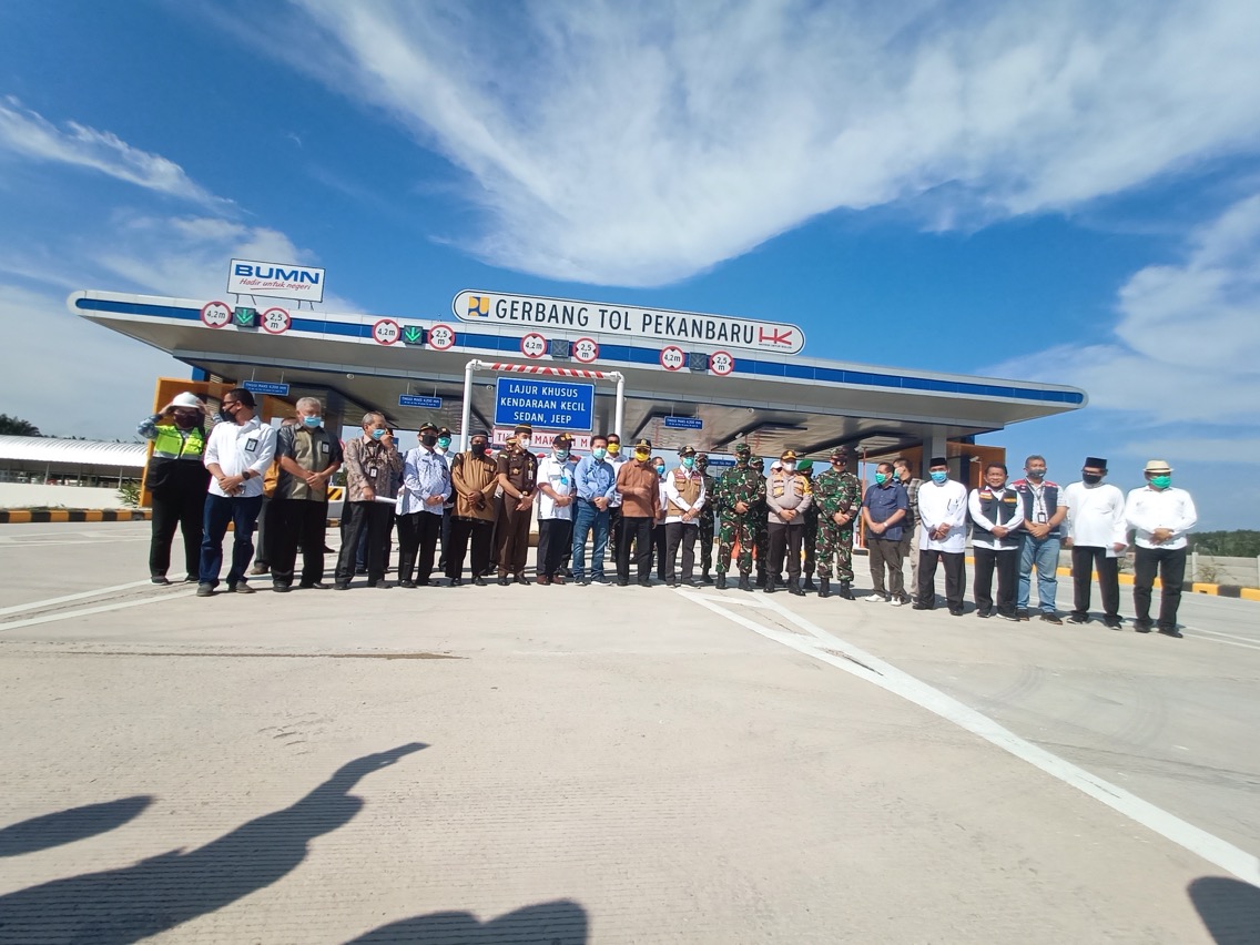 Jelang Peresmian, Gubri dan Pangdam Cek Kesiapan Tol Permai