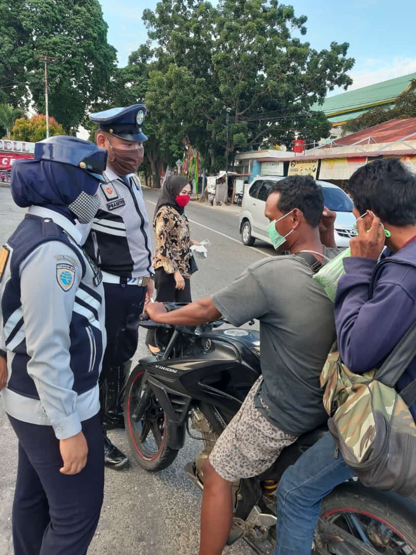 Banyak Yang Belum Sadar Masker, Razia Hari Ke-4 Pelanggaran Masih Tinggi