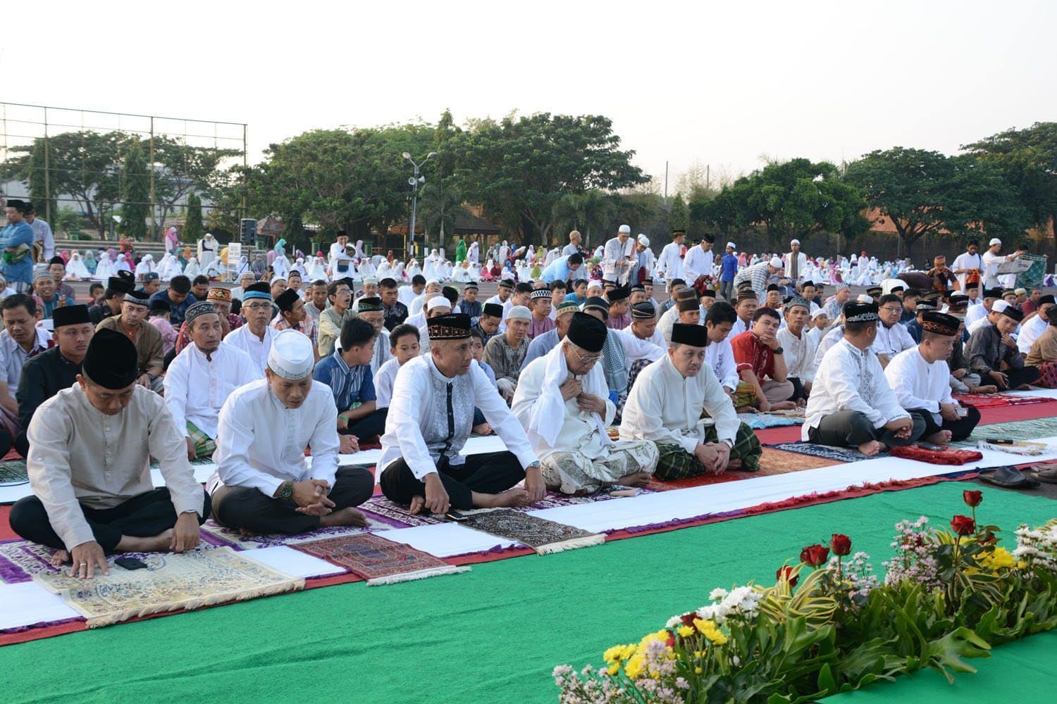 Walikota Pekanbaru Evaluasi Salat Idul Adha di Lapangan 