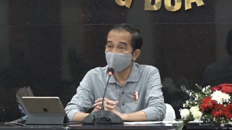 Jokowi Minta TNI dan Polri Awasi Ketat Penggunaan Masker di Masyarakat