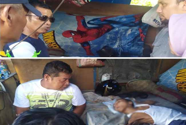 Komisi III DPRD Pekanbaru Sambangi Ayunda, Pasien Cerebral Palsy