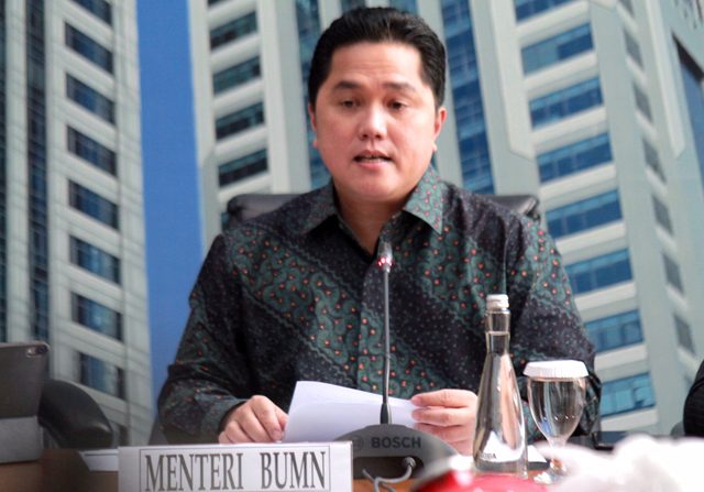 Penjelasan Erick Thohir Soal Jajaran Baru di Garuda, Ada Anak Gus Dur