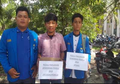 PMII Pekanbaru Galang Dana untuk Pahlawan Demokrasi