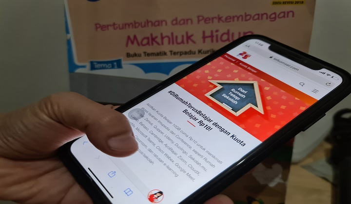 Telkomsel Hadirkan Paket Kuota Belajar 10GB senilai Rp 10