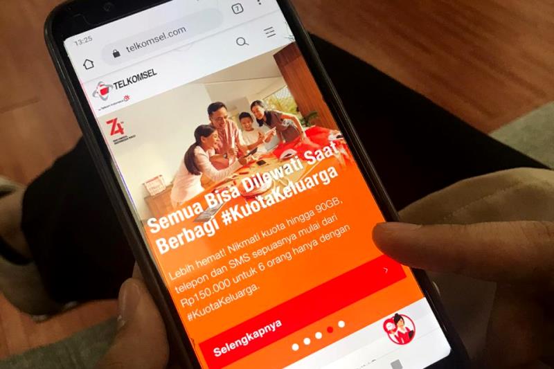 Telkomsel Tawarkan Internetan Hemat Dan Kuota Besar di Paket #KuotaKeluarga