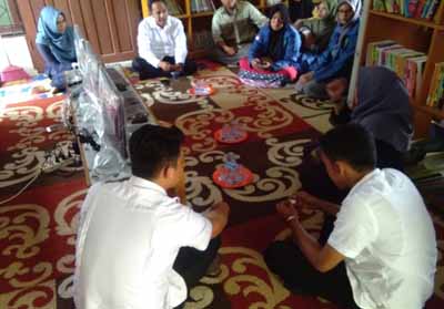 Perpusdes Desa Mandiangin Komit Laksanakan Kegiatan Berbasis Inklusi Sosial