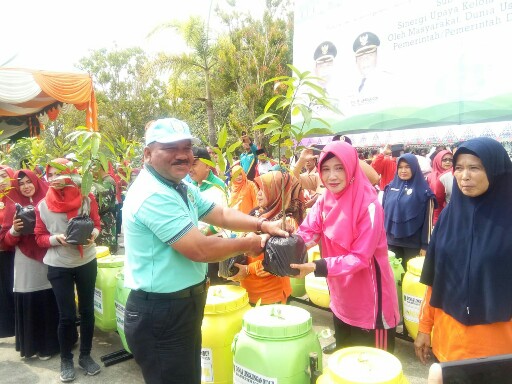 Perdana Ditaja, Pemkab Rohil Gelar Pencanangan HPSN