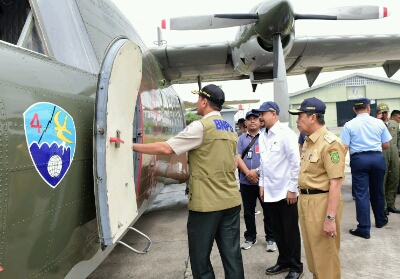 Atasi Karhutla di Riau, 17 Ton Garam Disiapkan untuk Hujan Buatan