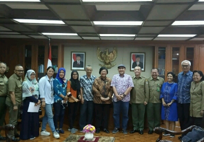 PWI Riau Silaturahmi dengan Menteri LHK