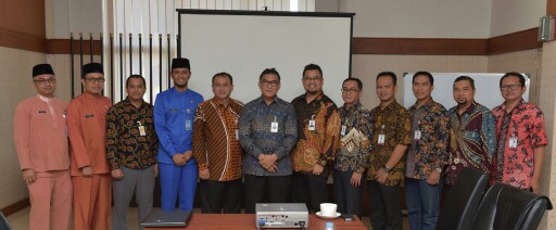 BRK Dikunjungi Bank Banten untuk Studi Banding Pajak Online