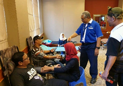 1.071 Kantong Darah Terkumpul pada KDD ke-57 Riau Kompleks