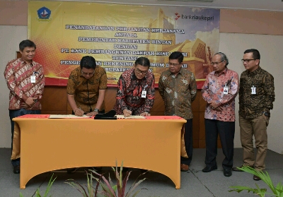 Pelayanan Kasda Pemkab Bintan Beralih ke Jaringan Kantor Bank Riau Kepri Kijang