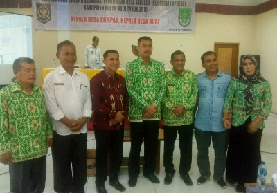 Kades Sontang Zulfahrianto Terpilih sebagai Ketua DPC Apdesi Rohul
