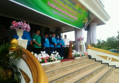 Bupati Sukiman Buka O2SN, GSI dan FLS2N Tingkat Kabupaten Rohul 2019