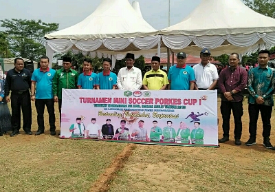 Mahasiswa FKIP UPP Gelar Open Turnamen Mini Soccer Porkes Cup I 2019