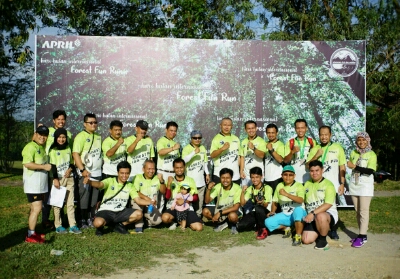 Ratusan Warga Pangkalan Kerinci Ikuti Forest Run
