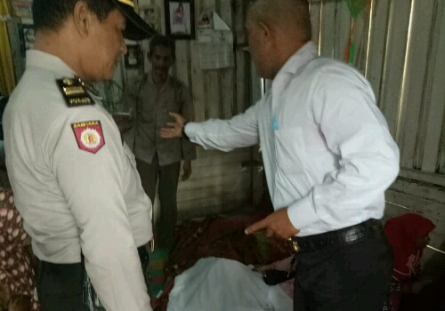 Seorang Pria Warga Batang Kumu Tewas Tergantung dengan Tali Tambang di Gudang Semen