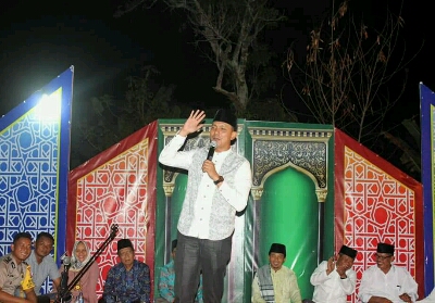 Isra Mikraj Sempena HUT ke-4 Riauantara.co Dihadiri Ratusan Warga Sialang Rampai