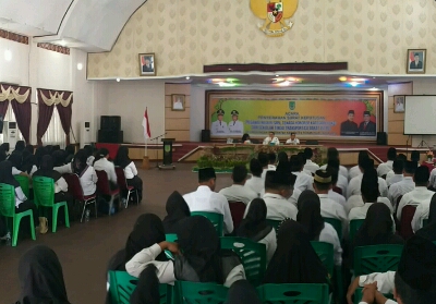 Bupati Rohil Suyatno Serahkan SK PNS Tenaga Honorer K2 dan STTD