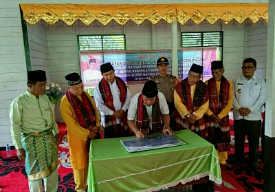 Bupati Sukiman Hadiri Mandai Ulu Taon Tradisi Masyarakat Mandailing di Rambah Tengah Barat