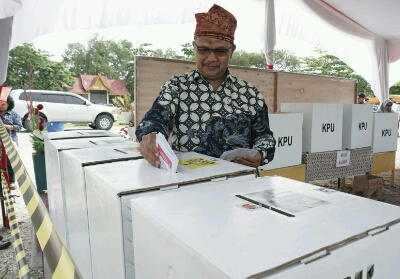 Ribuan Warga Riau Kompleks Antusias Ikut Pemilu