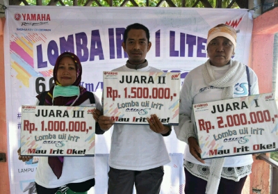 Alfa Scorpii Taja Lomba Irit 1 Liter Mio S dari Dumai Tujuan Pakning