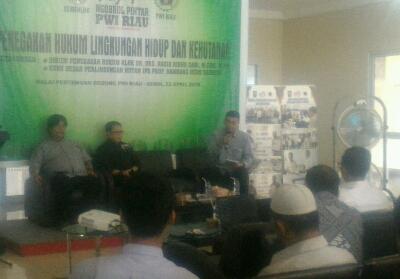 Ngopi Bareng PWI dan Kemen LHK, Isu Penegakan Hukum Jadi Topik Hangat Dibincangkan