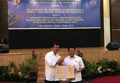 B2PJN II dan Kejati Teken MoU untuk Proses Pendampingan