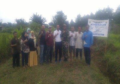Desa Alah Air Timur di Meranti Realisasikan Program Padat Karya Tunai