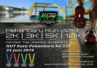 KONI dan TRU Pekanbaru Gelar Lomba Lari 2019