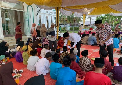PD Pemuda Muhammadiyah Rohil Gelar Buka Puasa dan Santuni Anak Yatim