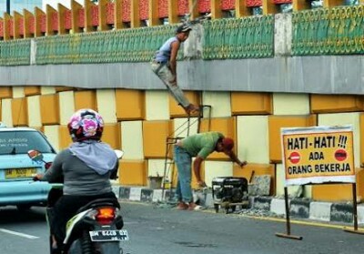 Dijadikan Natural, Tahun Depan Ukiran Melayu Dua Fly Over Sudirman Dicopot
