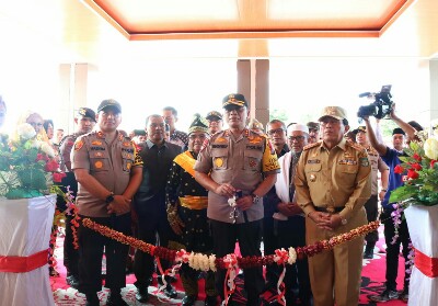 Kapolda Riau Resmikan Gedung Baru Mapolres Rohul
