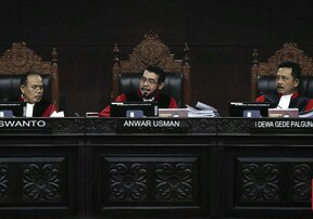 MK Tolak Gugatan Pasangan 02 Prabowo-Sandi di Sidang Sengketa Pilpres