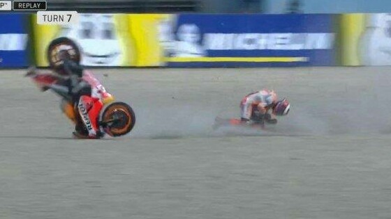 Jorge Lorenzo Tinggalkan MotoGP Belanda Usai Alami Kecelakaan Parah