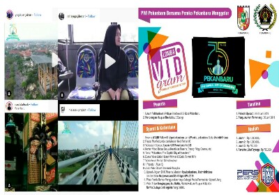 Kreatif, Ini Pemenang Lomba Vidrgam PWI Pekanbaru