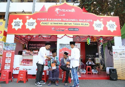 Telkomsel Pastikan Kenyamanan Layanan Komunikasi Sejak Asrama Haji hingga di Tanah Suci