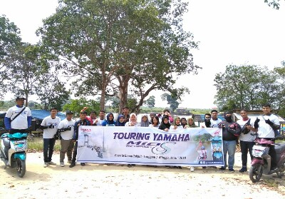 Uji Ketangguhan Mio S, Alfa Scorpii Touring Menuju Wisata Danau Tajwid Langgam