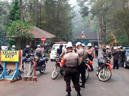 Gunung Tangkuban Perahu Erupsi, Polisi Sebut Tak Ada Korban Jiwa