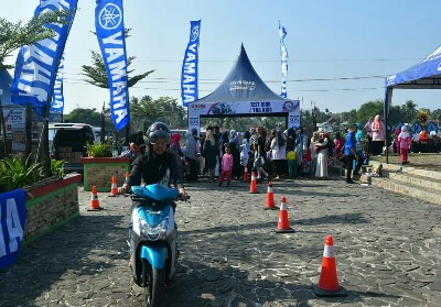 Blue Core Yamaha Motor di Kuansing, 1.000 Masyarakat Antusias Ikuti Berbagai Acara