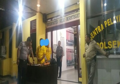 Terduga Bandar Sabu Ini Berurai Air Mata saat Konferensi Pers, Ternyata Ini Sebabnya