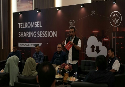Telkomsel Area Sumatera Gelar Sharing Session Bareng CEO Perusahaan